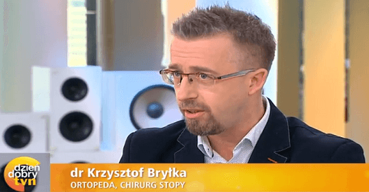 Dr Krzysztof Bryłka ekspertem w „Dzień Dobry TVN” – opowiada o przyczynach powstawania i leczeniu operacyjnym haluksów oraz rekonwalescencji i funkcjonowaniu po zabiegu.